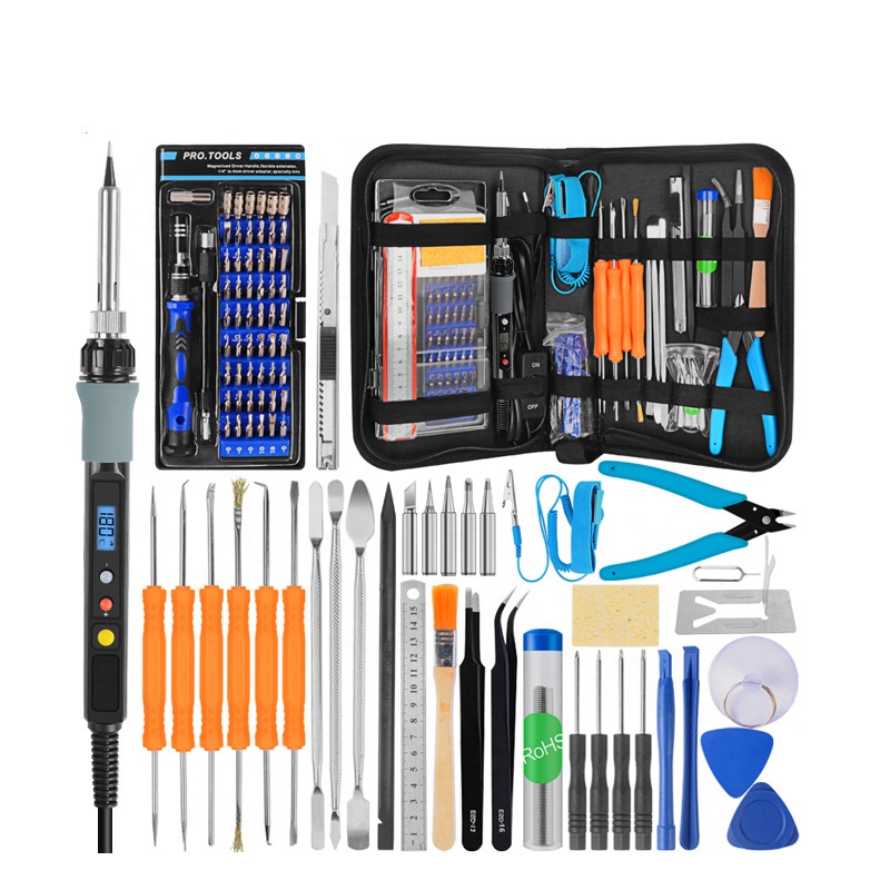 Screwdriver Set Precision - Digitale display elektrische soldeerbout pistool en