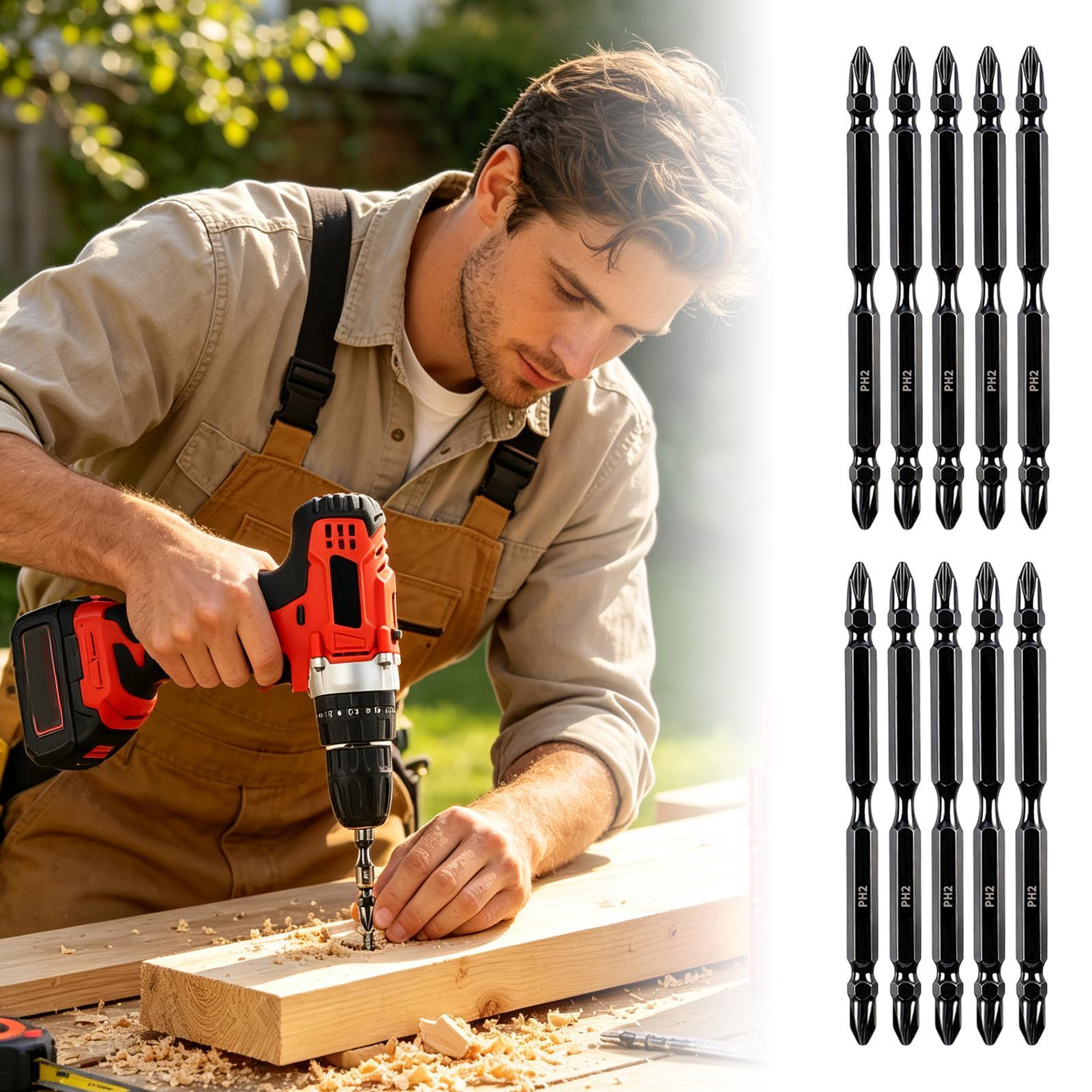 Screwdriver Set Precision - Magnetische boorbits Set met dubbelzijdige gefreesde