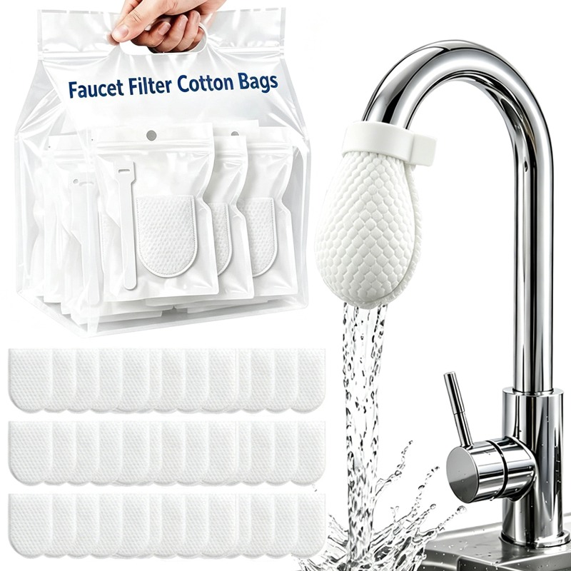 Home Improvement K&B Construction - 300/30x Kraan Filter Katoenen Zakken Met