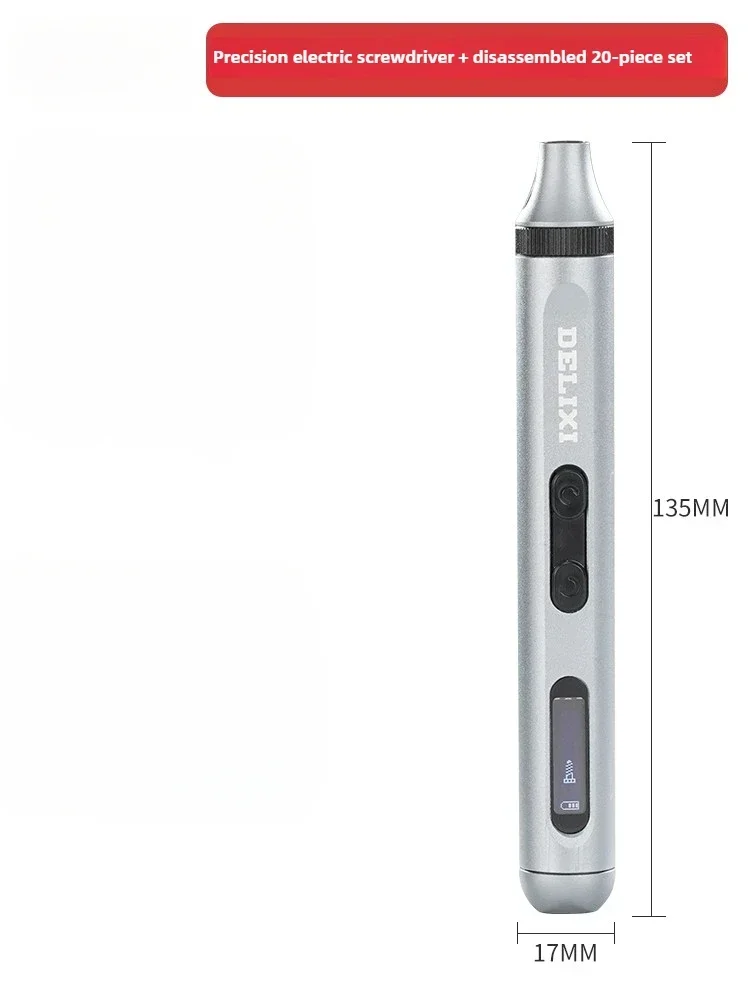 Screwdriver Set Precision - Elektrische schroevendraaier Kleine huishoudelijke mini oplaadbare,