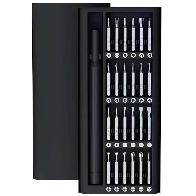 Screwdriver Set Precision - Precisieschroevendraaierset 25-in-1 magnetische schroevendraaierset Bits Reparatietool