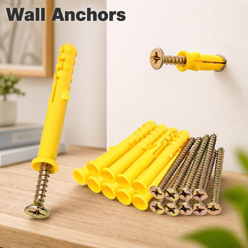 Drywall Anchor Screw - M6 M8 Droogbouwanker en schroefassortiment, plastic
