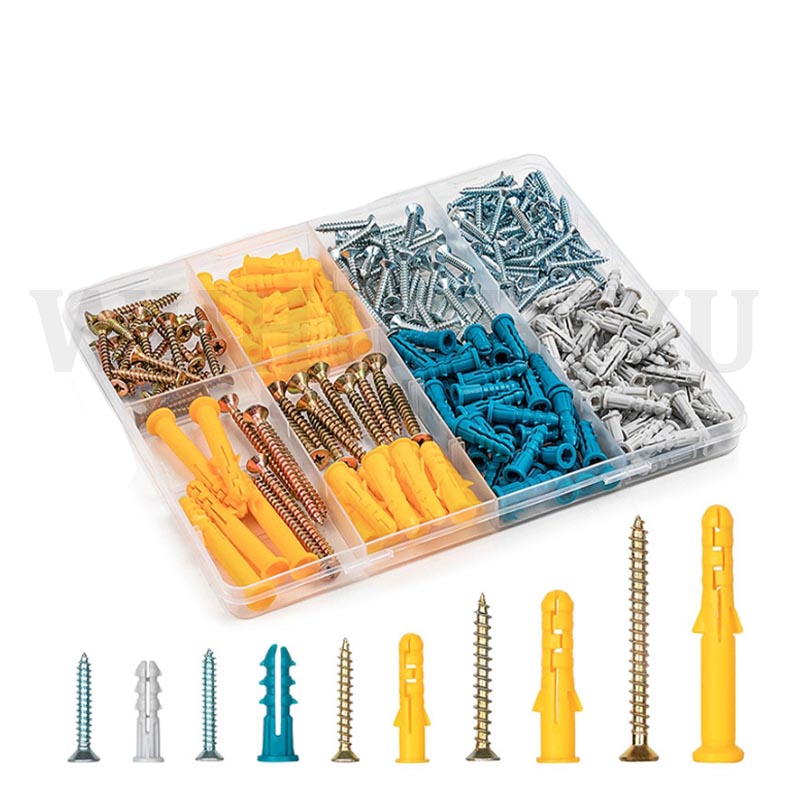 Drywall Anchor Screw - Assortiment kit voor gipsplaatankers en schroeven,