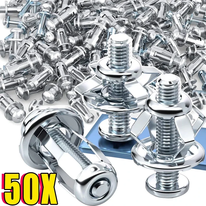 Drywall Anchor Screw - Bloemblaadje Schroef Jack Noten Schroefankers Bloemblaadje