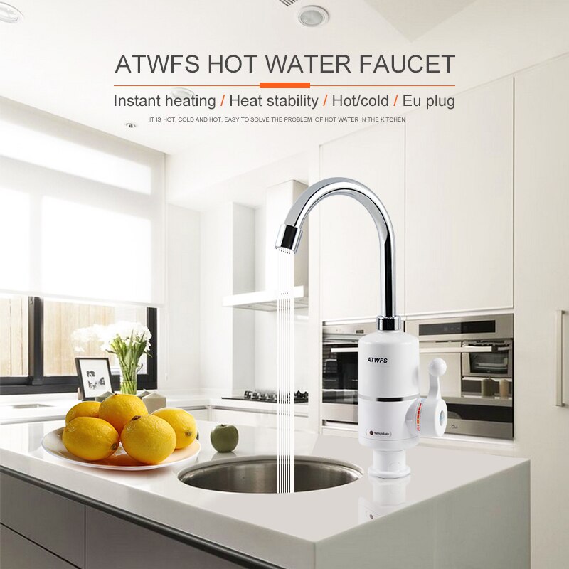 Home Improvement K&B Construction - ATWFS Tankloze Elektrische Nieuwste Waterverwarmer Keuken