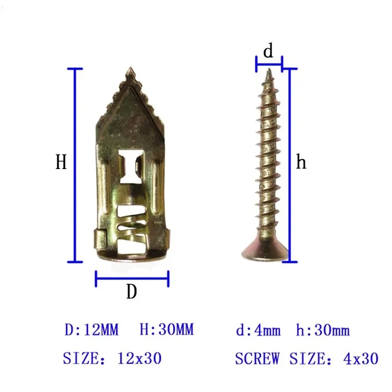20/50/100 Stuks Zelfborende Gi - Drywall Anchor Screw recensie en prijs