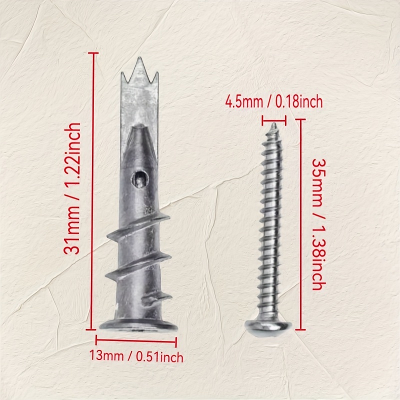25 set diamantgecoate bordanke - Drywall Anchor Screw recensie en prijs