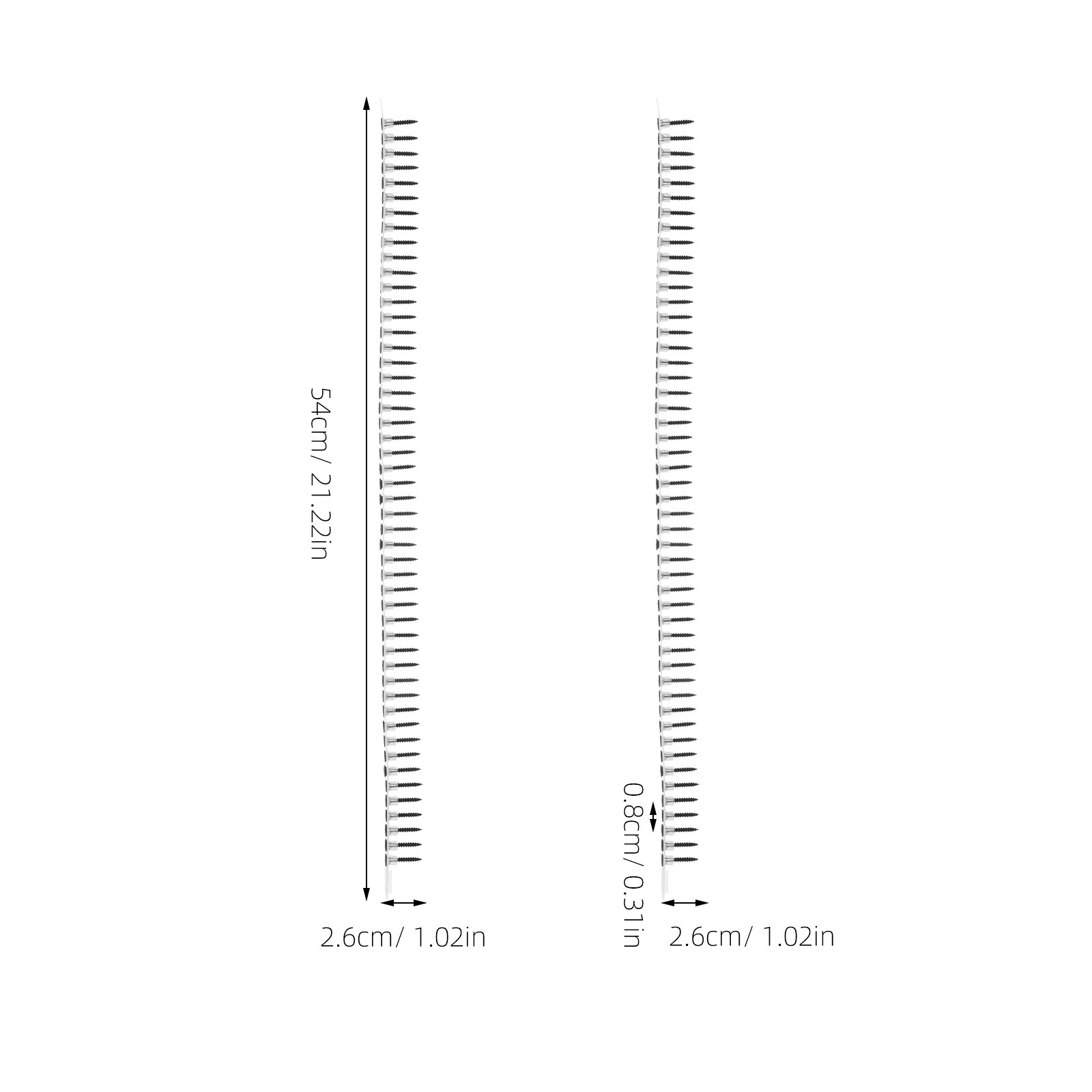 1000 stuks zware kunststof gec - Drywall Anchor Screw recensie en prijs