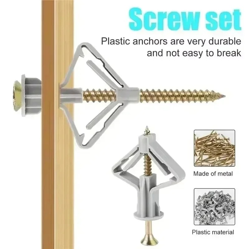 20-200 Stuks Vliegtuig Uitbrei - Drywall Anchor Screw recensie en prijs