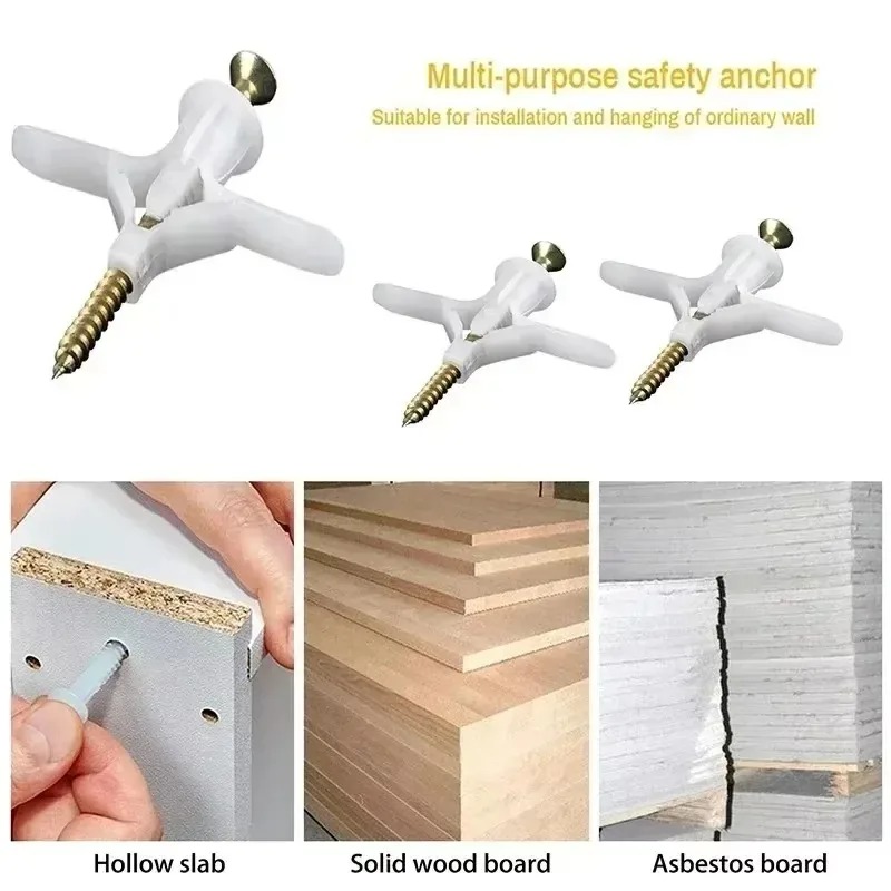20-200 Stuks Vliegtuig Uitbrei - Drywall Anchor Screw recensie en prijs