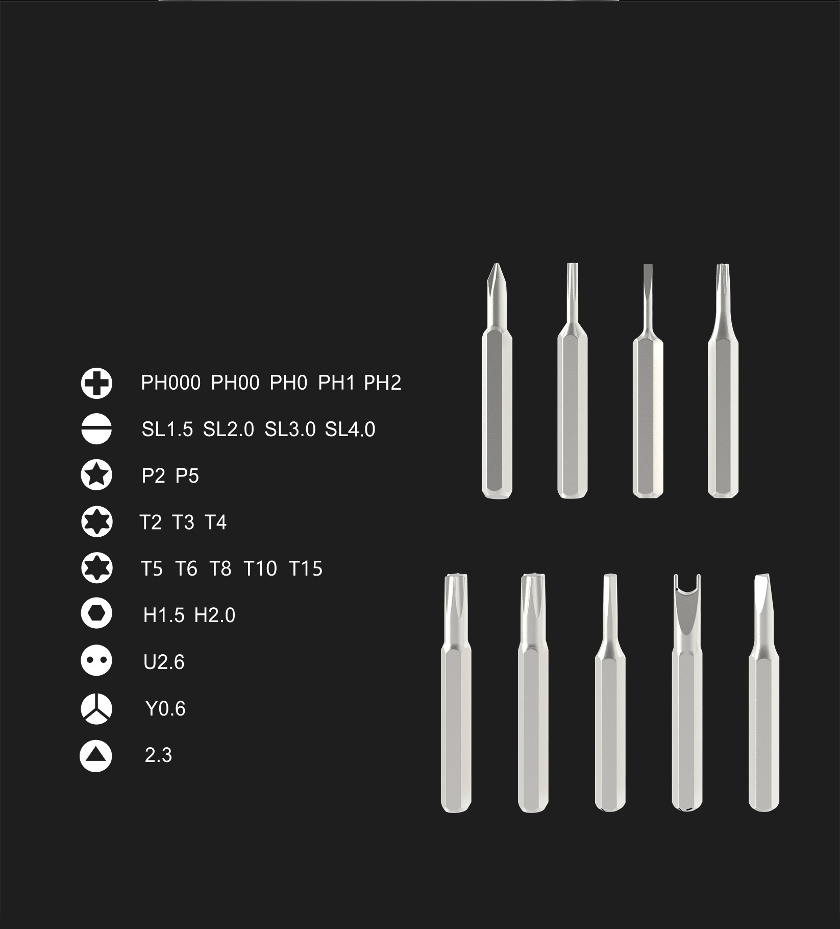 Precisieschroevendraaierset 25 - Screwdriver Set Precision recensie en prijs