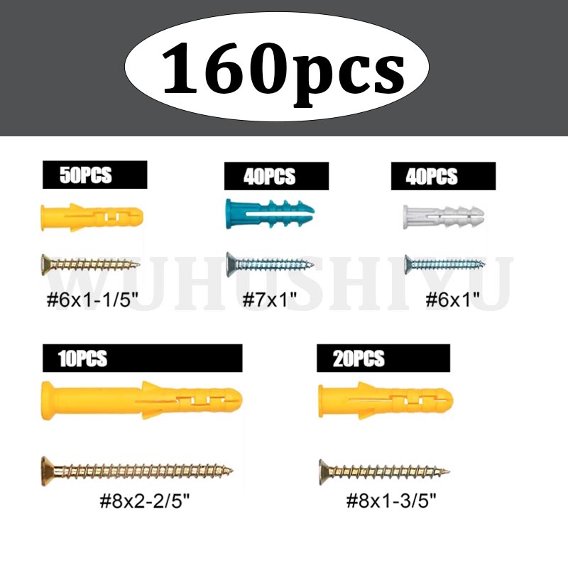 Assortiment kit voor gipsplaat - Drywall Anchor Screw recensie en prijs