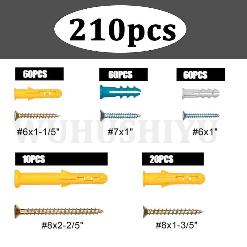 Assortiment kit voor gipsplaat - Drywall Anchor Screw recensie en prijs