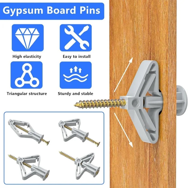 100PCS Gipsplaat Uitbreidingss - Drywall Anchor Screw recensie en prijs