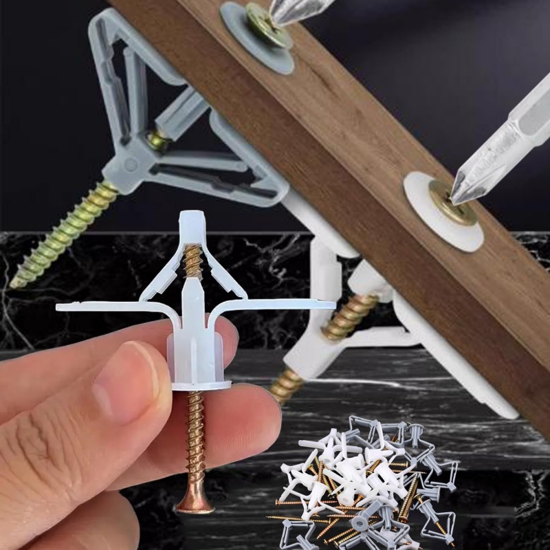 100PCS Gipsplaat Uitbreidingss - Drywall Anchor Screw recensie en prijs