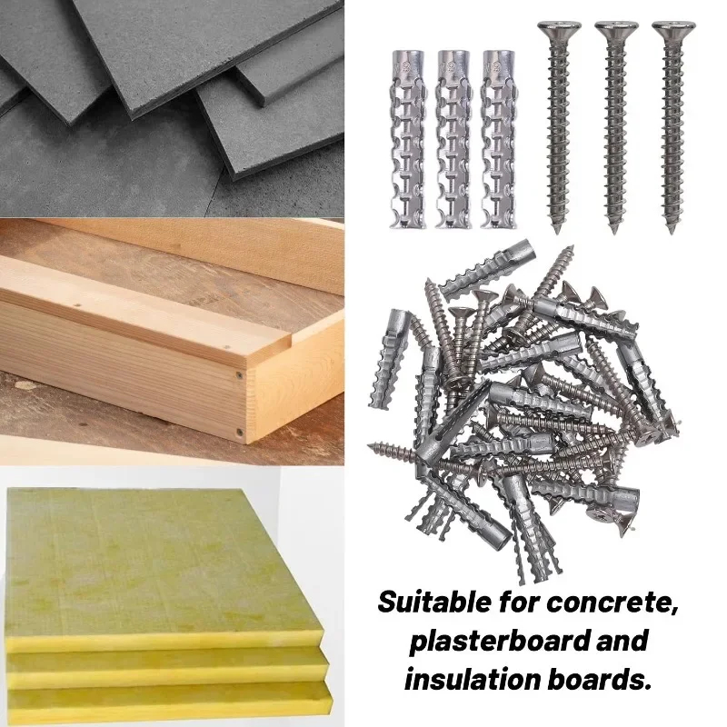 Zware stalen wandankerset meta - Drywall Anchor Screw recensie en prijs